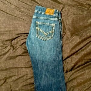 BKE jeans with rhinestones